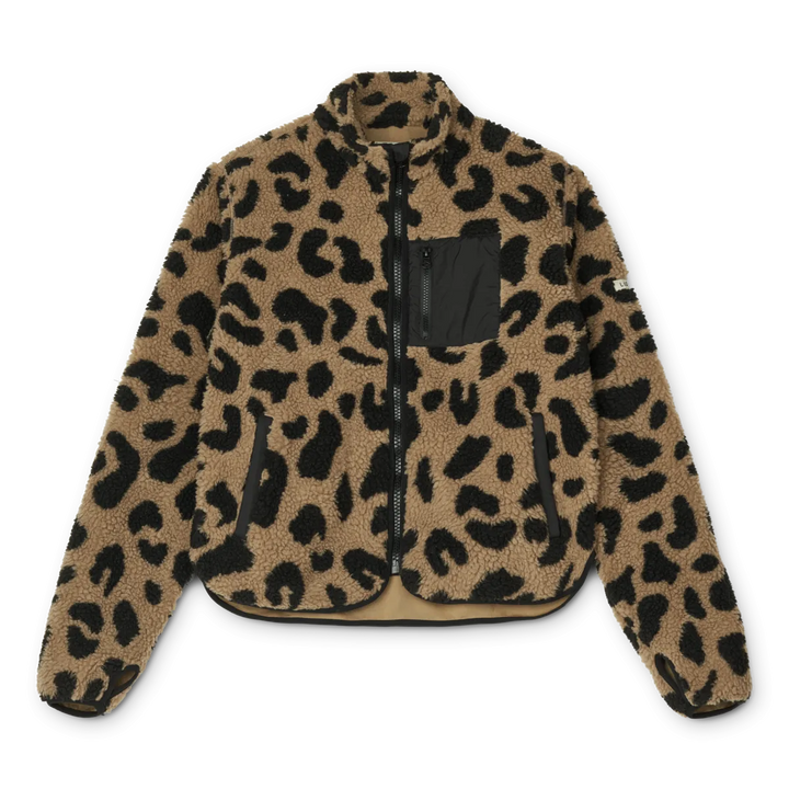 Teddyjacke Leo-Look Polyester