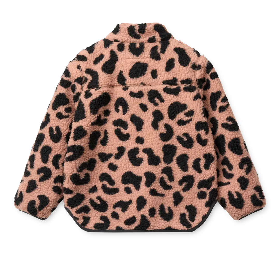 Liewood Nolan Pile Jacket mega leo pale tuscany Produktbild, Ansicht der Rückseite