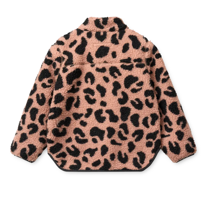 Liewood Nolan Pile Jacket mega leo pale tuscany Produktbild, Ansicht der Rückseite