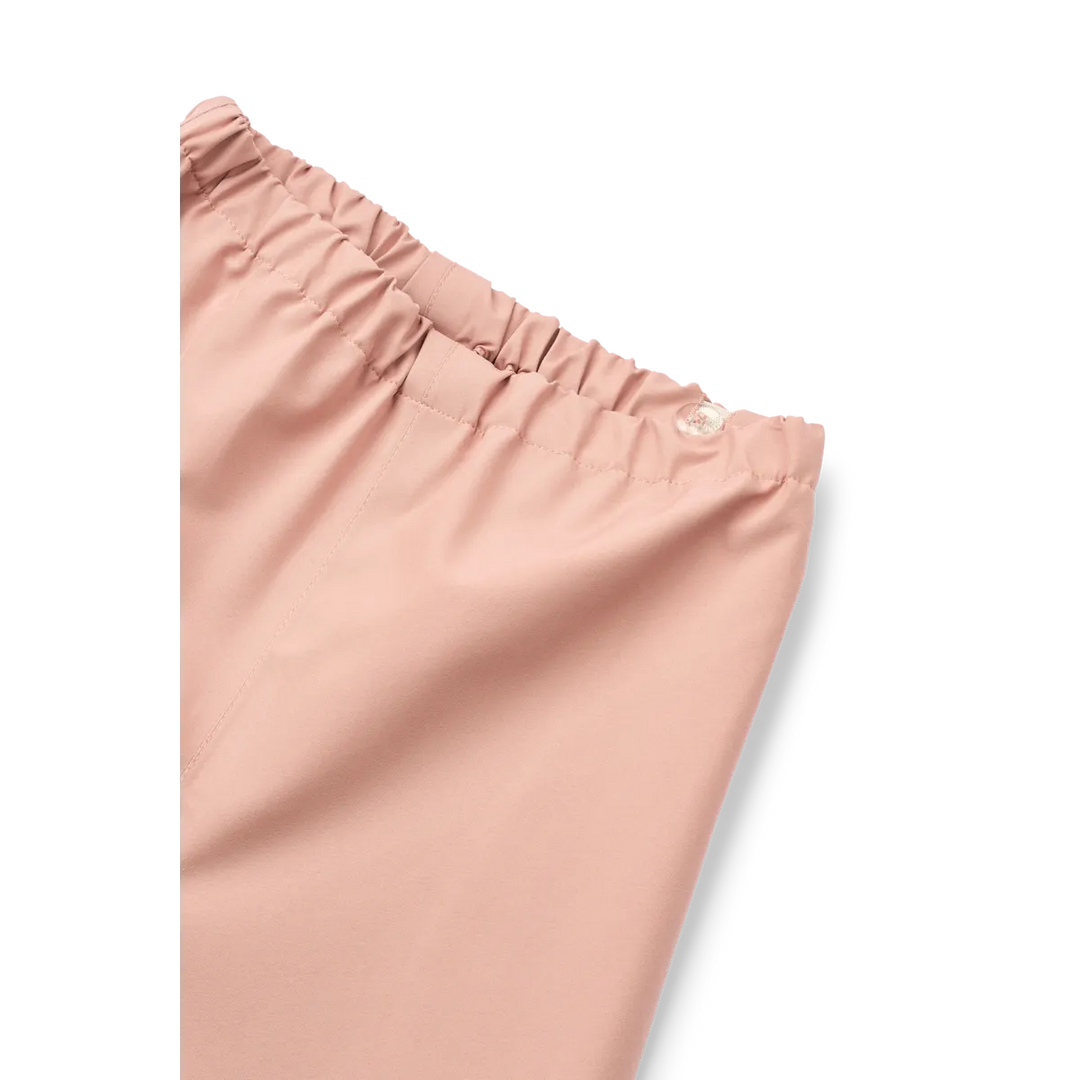 Liewood Pedia Rainwear Set sweethearts pale tuscany Detailansicht Hose Gummibund verstellbar