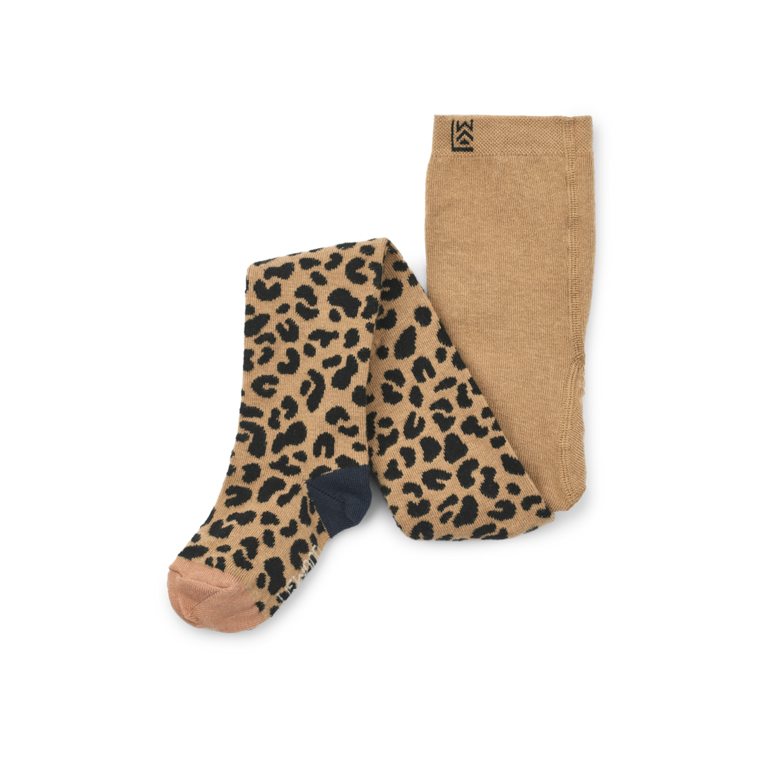 Strumpfhose Leo Muster