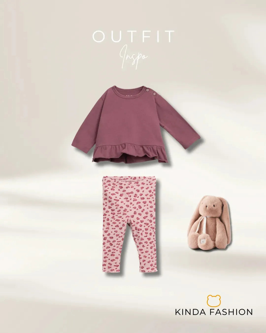 Printed Rib Leggings