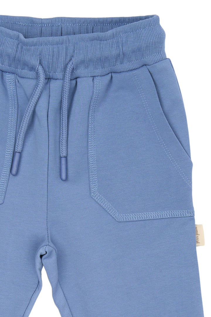 Petit Piao PPEddy Sweatpants Infinity Detailansicht Gummibund, Kordelzug und Seitentasche