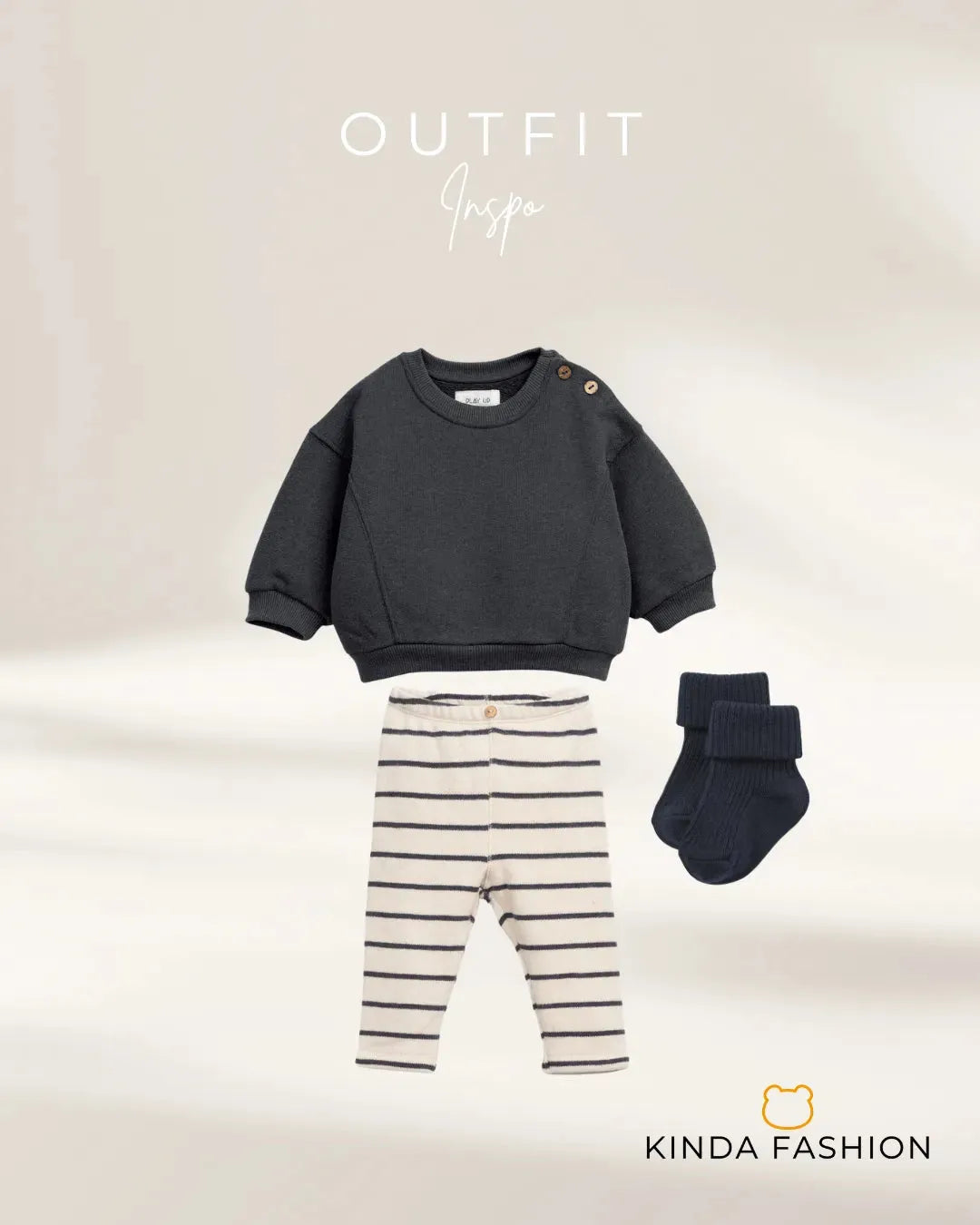 Striped Jersey Leggings