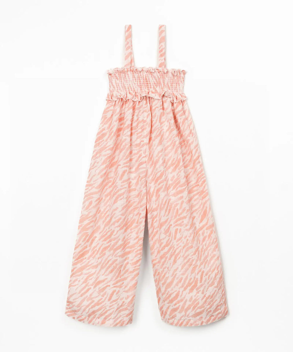 Play Up Printed Woven Jumpsuit floral Produktbild, Ansicht von hinten 