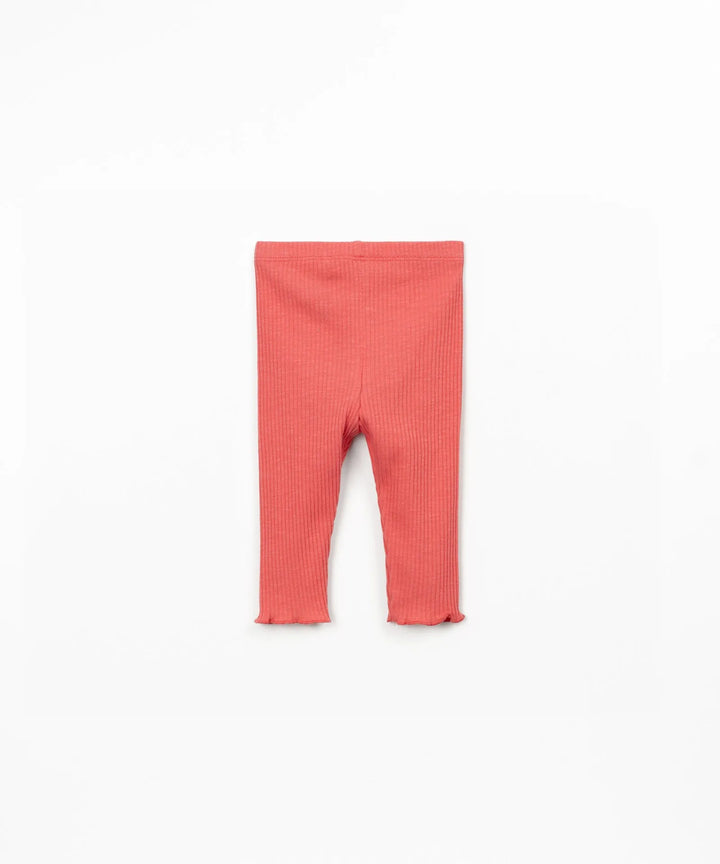 Play Up Rib Flamé Leggings stitch Ansicht von hinten 