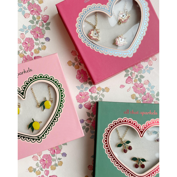 KONGES SLØJD | Schmuckset Kirsche