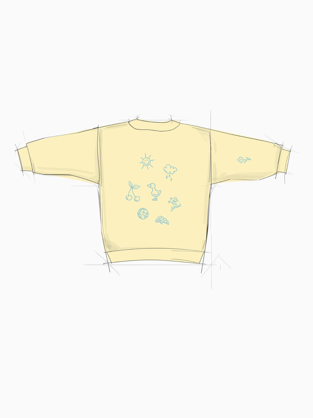 Sweater Place To Grow - Butter Baby