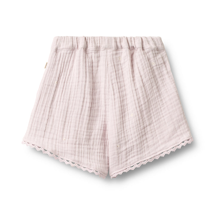 Wheat Shorts Lace Eileen purple light flowers Produktbild, Ansicht der Rückseite