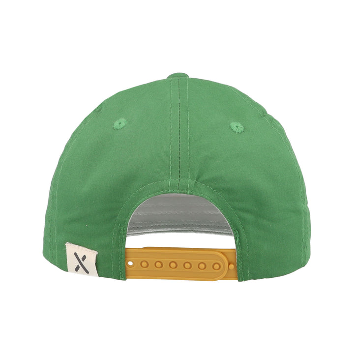 maximo KIDS BOY-Cap Krokodil grün Produktbild, Ansicht der Rückseite, Blick auf Snap-back Verschluss