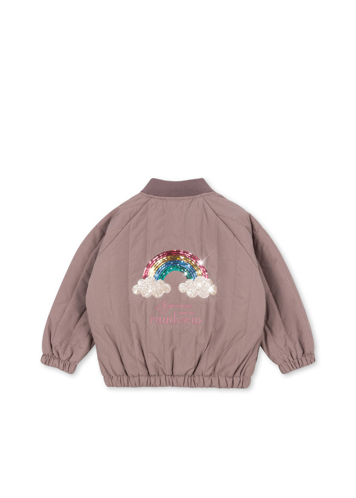 Juno Sequin Bomber Jacket