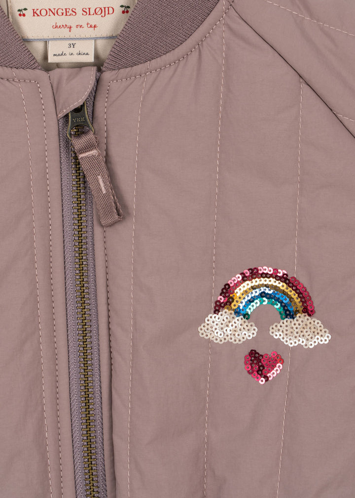 Juno Sequin Bomber Jacket