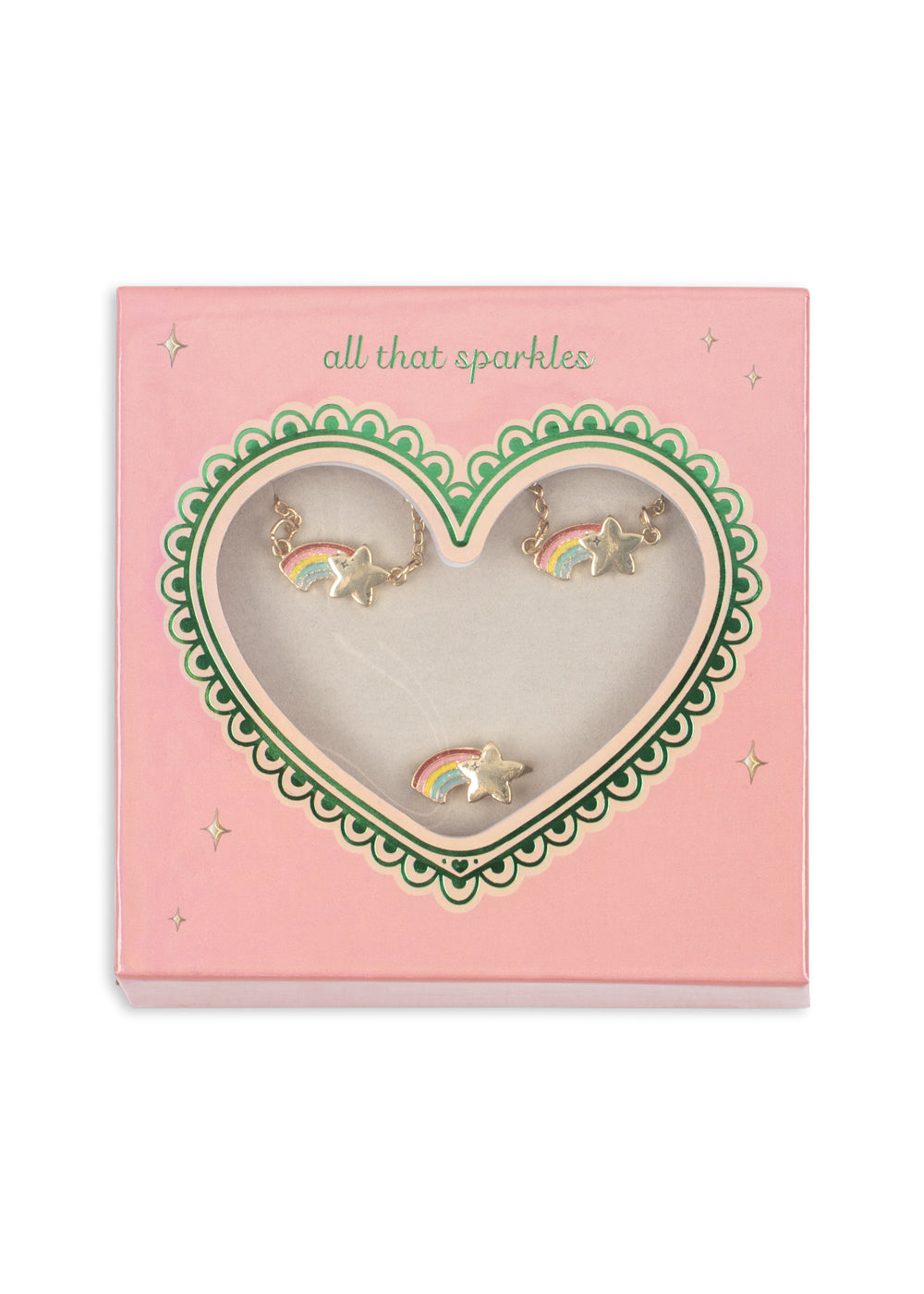 Schmuckset Rainbow Star
